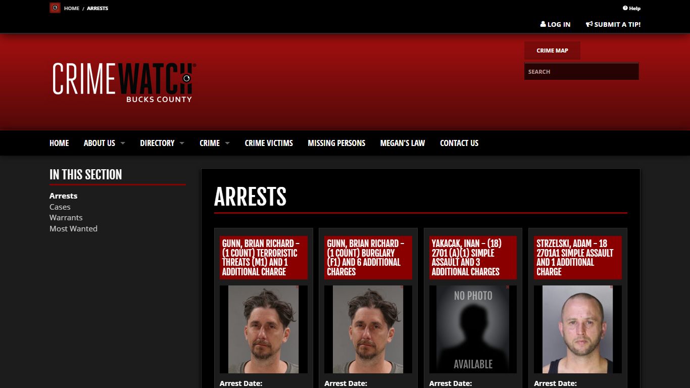 Arrests - CRIMEWATCH